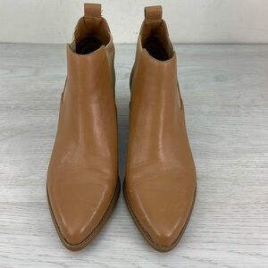 Susina Leather Booties